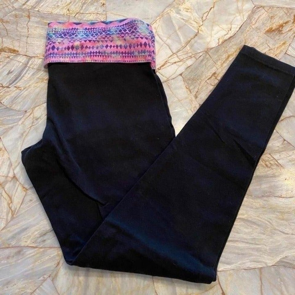 VS PINK Yoga Foldover Leggings Pants Small